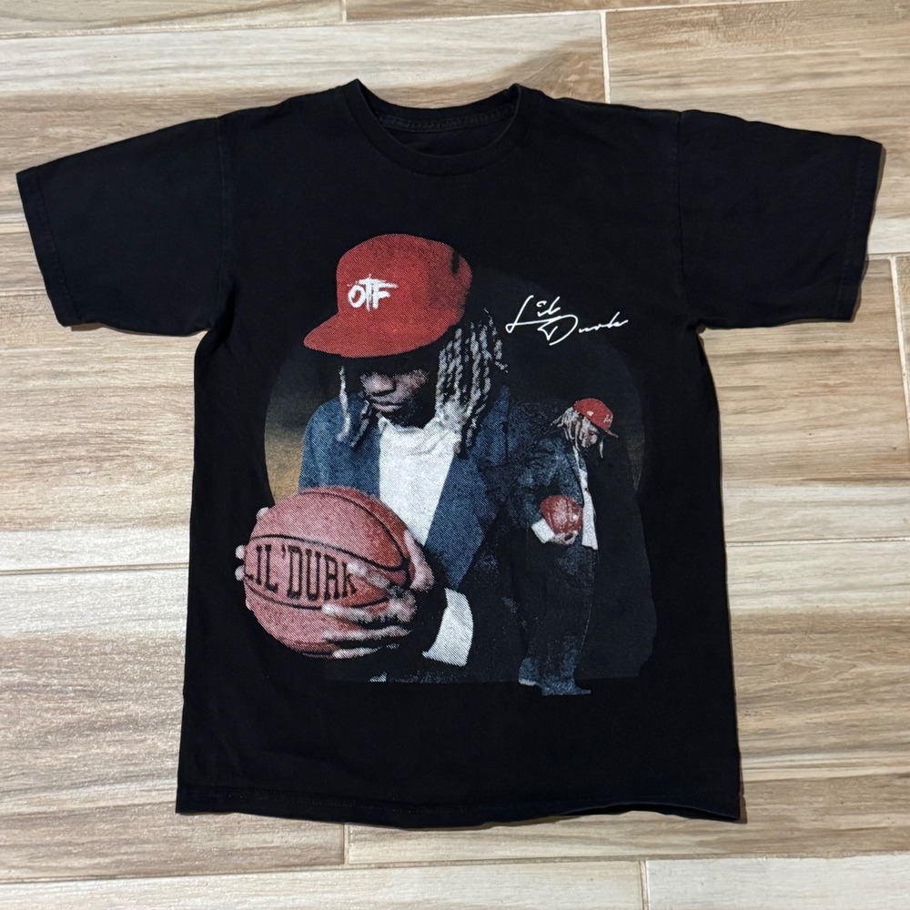 Lil Durk OTF Only The Family Laugh Now Cry Later 2020 Graphic T-Shirt Black S